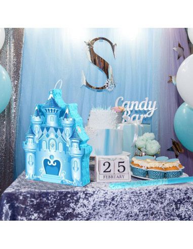 Piñata de Castillo Azul Harrycle para Fiesta de Cumpleaños