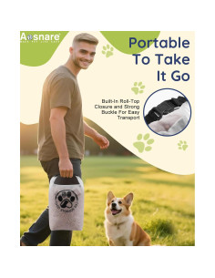 Bolsa de Almacenamiento para Comida de Mascotas Aosnare 14 Tazas 2