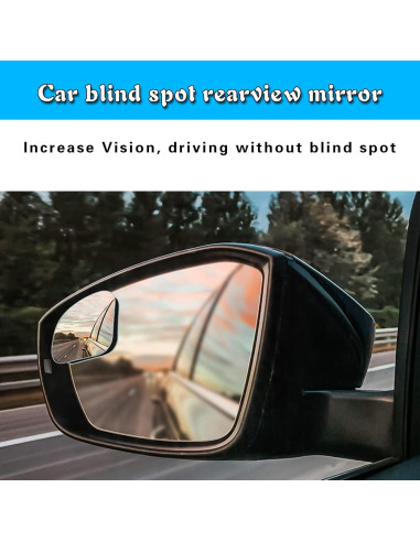 Espejo Convexo de Punto Ciego Arwrilt 2 PCS HD 4.57 cm