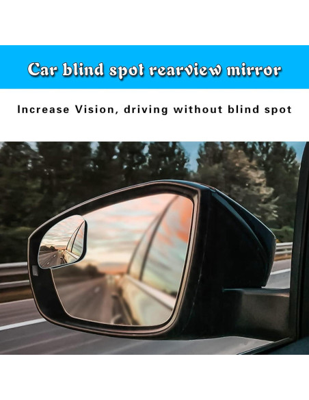 Espejo Convexo de Punto Ciego Arwrilt 2 PCS HD 4.57 cm
