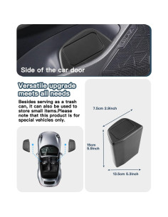 Basurero Portátil Ruiya para Toyota RAV4 2019-2025 con Tapa 2