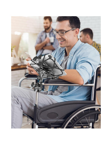 Soporte de Tablet para Manillar Woleyi - Ajustable 360