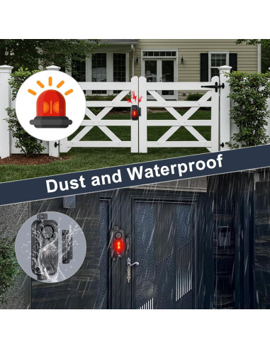 Alarma de Puerta HAPYTHDA KS-FS06R con Control Remoto