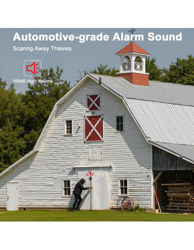 Alarma de Puerta HAPYTHDA KS-FS06R con Control Remoto