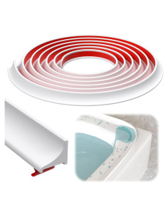 Guardia de Salpicaduras de Ducha Pushglossy 300 cm Impermeable