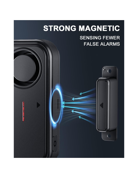 Alarma de Puerta HAPYTHDA KS-FS06R con Control Remoto