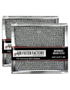 Filtro de Microondas Air Filter Factory DE63-00666A 2-Pack
