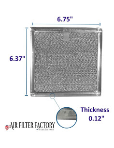Filtro de Microondas Air Filter Factory DE63-00666A 2-Pack 2