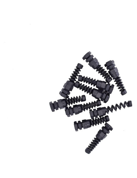 Conector de Cable IP68 Tusrai PG7 10 Piezas Alivio Tensión