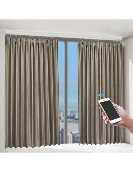 Cortina Eléctrica Motorizada ReGeJiY 2.16-4.2m Control Remoto