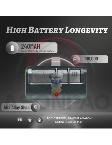 Control Remoto Universal Chamberlain 953EV 2 Paquete para Garaje