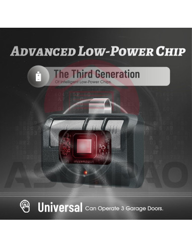 Control Remoto Universal Chamberlain 953EV 2 Paquete para Garaje