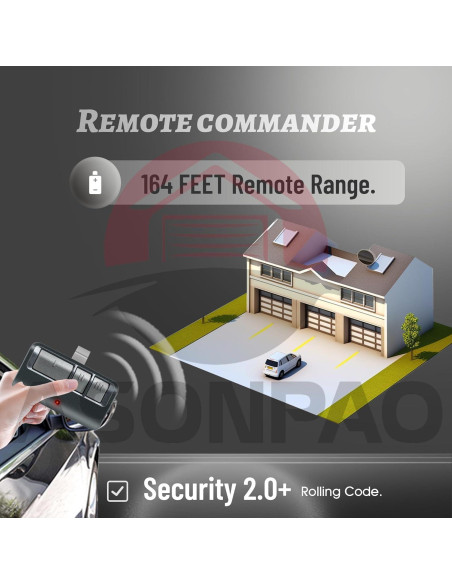 Control Remoto Universal Chamberlain 953EV 2 Paquete para Garaje