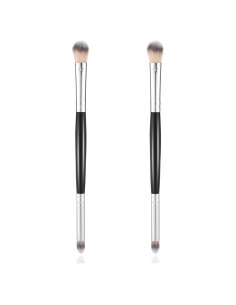 2 Brochas de Sombra de Ojos Doble Cara FdcLixuvol 15.5 cm