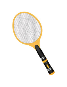 Raqueta Eléctrica Zapper de Insectos Beastron 3000V USB LED