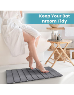 Alfombra de baño KATOCHUG YSB 60.5x39.4 cm Antideslizante 2