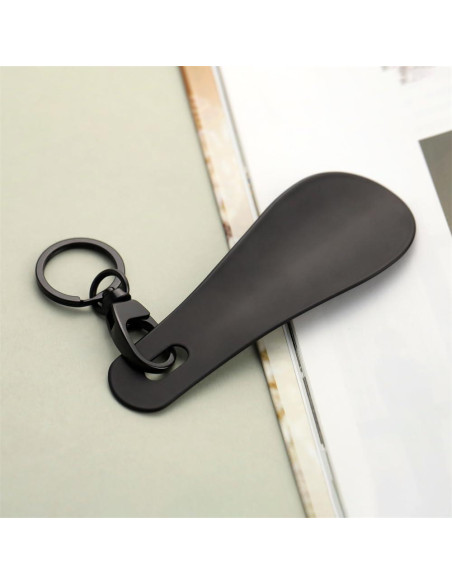 Cuchara de Zapato de Metal Inoxidable TANJUN Portátil 10cm