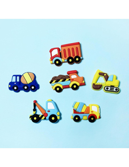 Encantos para Zapatos Niños Vehículos 20 Piezas PVC