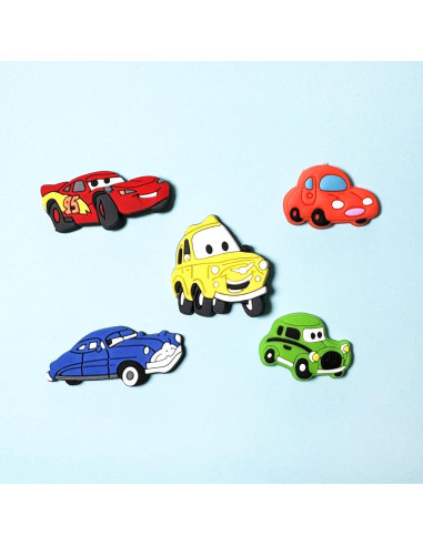 Encantos para Zapatos Niños Vehículos 20 Piezas PVC