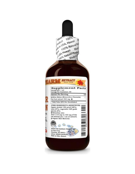 Tintura de Melón Amargo Hawaii Pharm 59 ml - Natural y Vegano