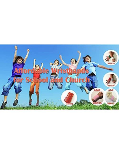 Muñequera Juvenil COUVER WBY330 Algodón 80% Marrón 1 Par