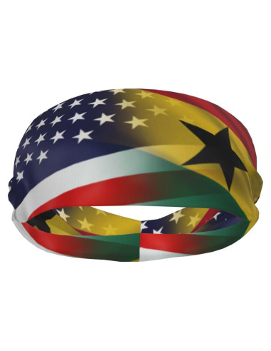 Banda para la cabeza ZWUK unisex, algodón absorbente para deporte