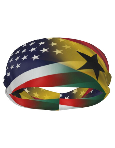 Banda para la cabeza ZWUK unisex, algodón absorbente para deporte