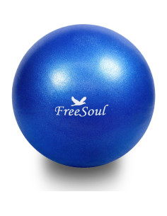 Pelota de Pilates FreeSouls 22.86 cm con bomba - Azul 2