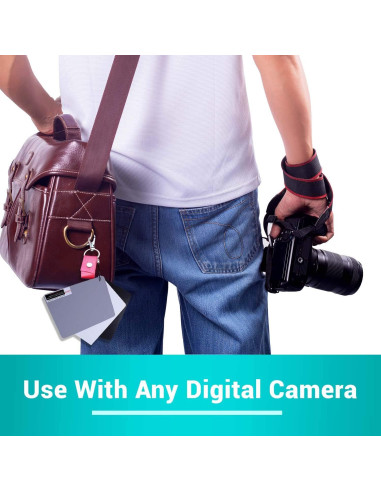 Juego de Tarjetas de Balance de Blancos Movo GC-2 12.7x10.2cm