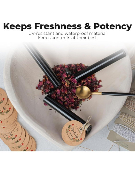 Botella de Píldoras Mini BIKO 116mm 10-Pack A Prueba de Agua