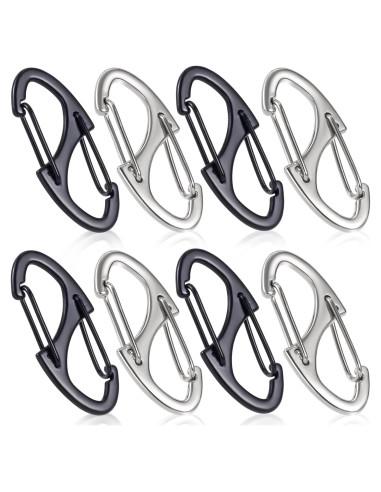 8 Candados Antirrobo CustomyLife Zinc Doble Apertura 1.86x4cm