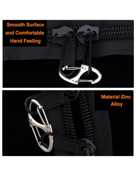 8 Candados Antirrobo CustomyLife Zinc Doble Apertura 1.86x4cm