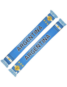 Bufanda de Fútbol Euroscarves Argentina Campeones 2022 145x18cm 2