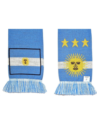 Bufanda de Fútbol Euroscarves Argentina Campeones 2022 145x18cm