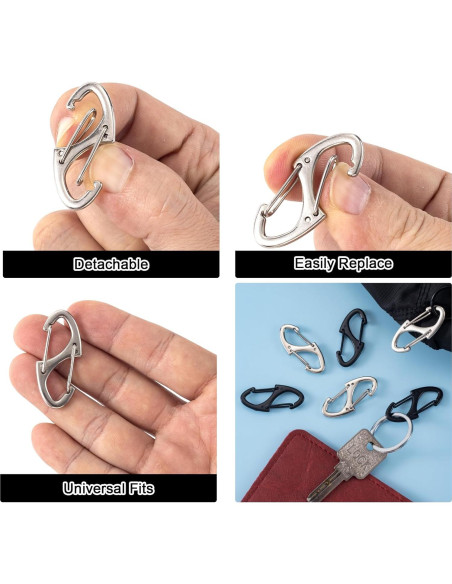 8 Candados Antirrobo CustomyLife Zinc Doble Apertura 1.86x4cm