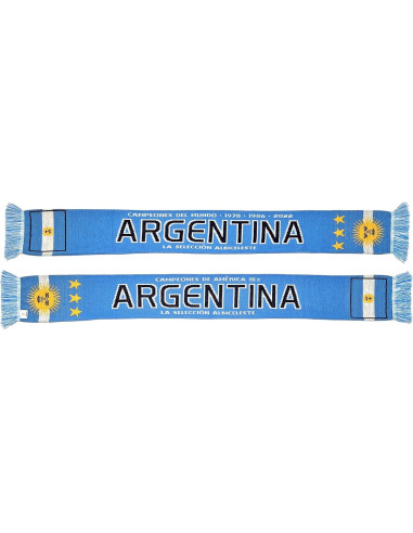 Bufanda de Fútbol Euroscarves Argentina Campeones 2022 145x18cm