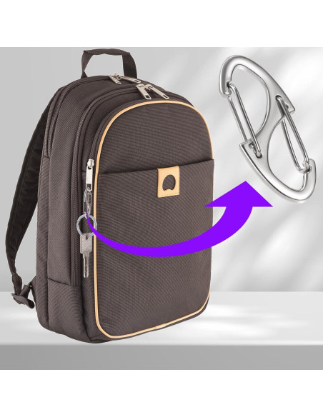 8 Candados Antirrobo CustomyLife Zinc Doble Apertura 1.86x4cm