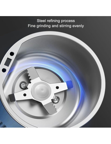 Molinillo de Café y Especias Yosoo 200g 200W Acero Inoxidable