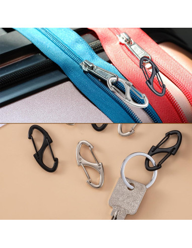 8 Candados Antirrobo CustomyLife Zinc Doble Apertura 1.86x4cm