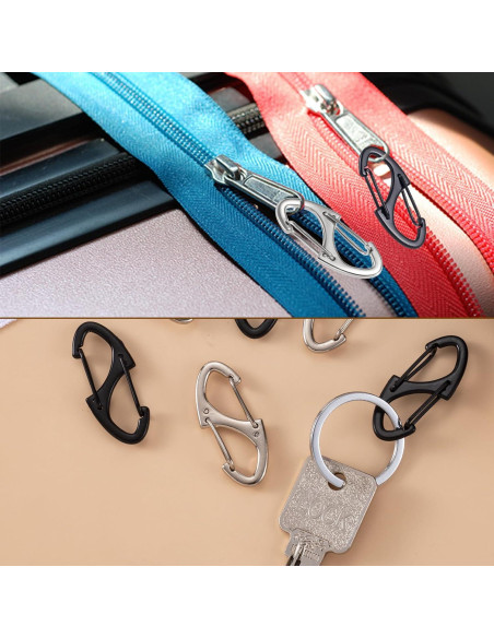 8 Candados Antirrobo CustomyLife Zinc Doble Apertura 1.86x4cm