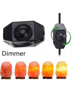 Cable de Lámpara de Sal del Himalaya E12 con Regulador y 6 Bombillas 2