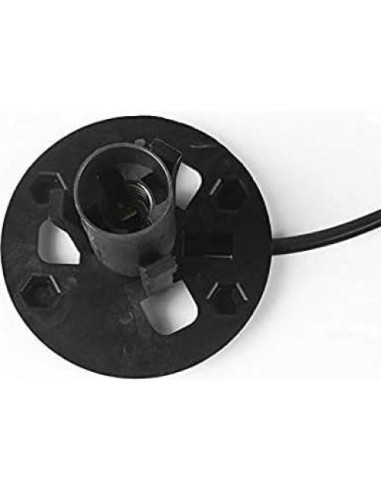 Cable de Lámpara de Sal del Himalaya E12 con Regulador y 6 Bombillas