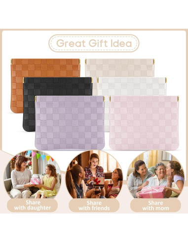 Bolsa Cosmética Portátil Sightor 2PCS Cuadros Mujeres L