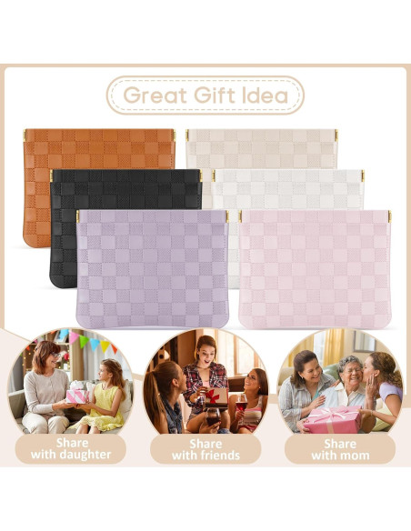 Bolsa Cosmética Portátil Sightor 2PCS Cuadros Mujeres L