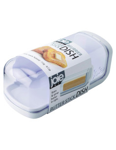 Plato de Mantequilla Joie con Tapa Transparente 113g