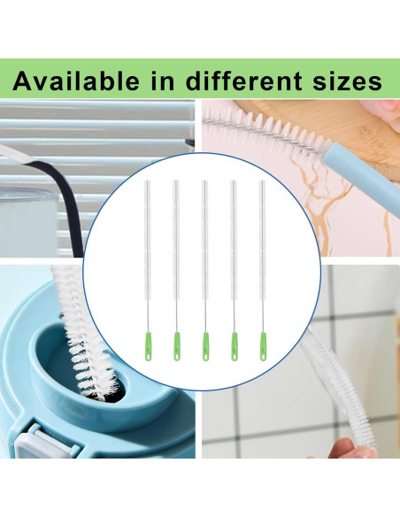 Juego de 5 cepillos de limpieza de tubos Penitue 38.5cm