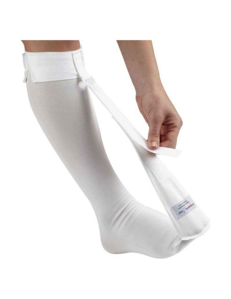 Calcetín Strassburg Blanco Regular para Fascitis Plantar