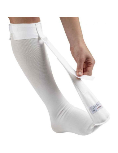 Calcetín Strassburg Blanco Regular para Fascitis Plantar
