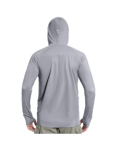 Camisa Solar isnowood UPF 50+ Hombre Gris X-Large