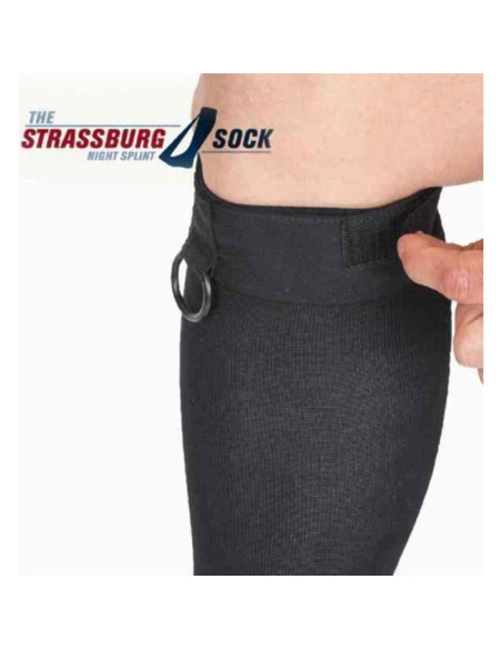 Calcetín Strassburg Blanco Regular para Fascitis Plantar